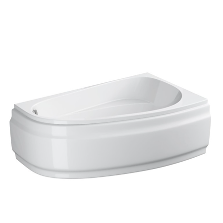 Cada de colt Cersanit Joanna New, montaj dreapta, acril, alb, 160 x 95 cm